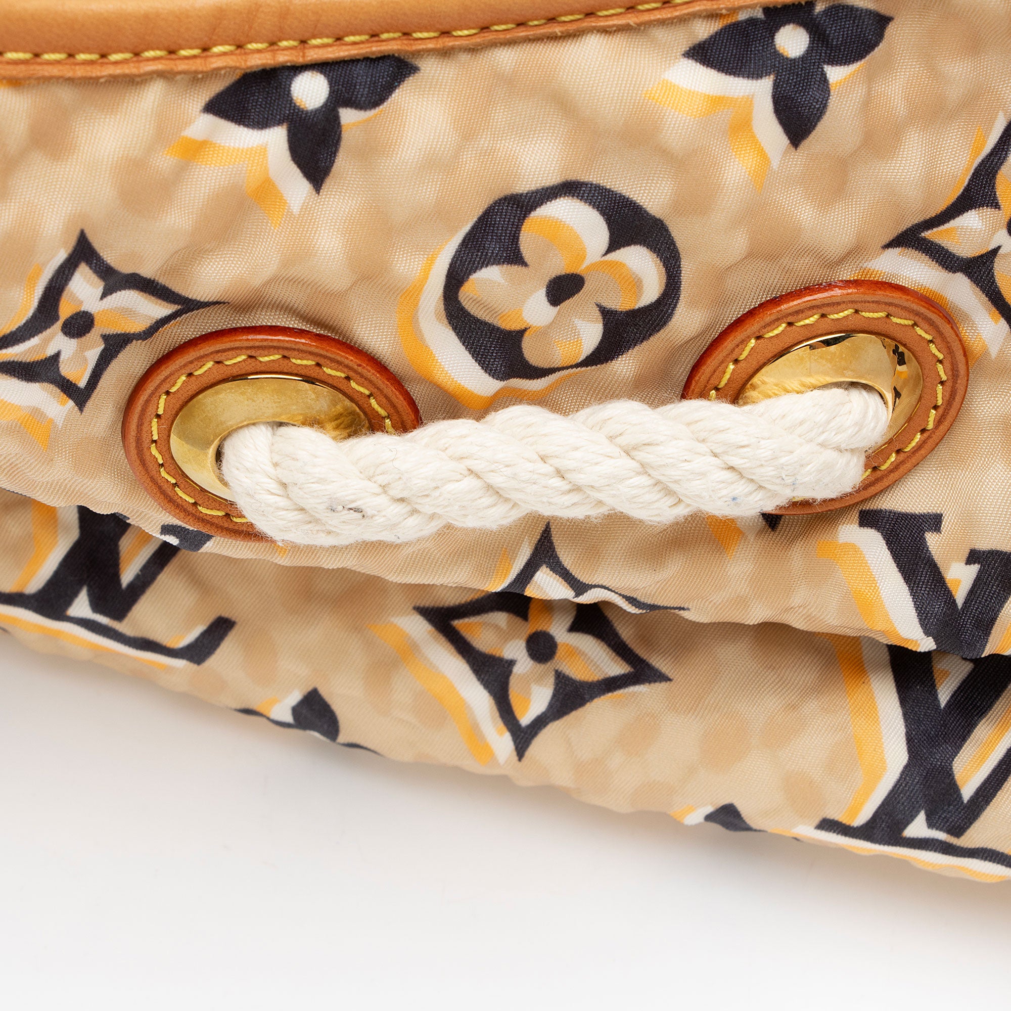 Louis Vuitton Nylon Limited Edition Bulles MM Shoulder Bag