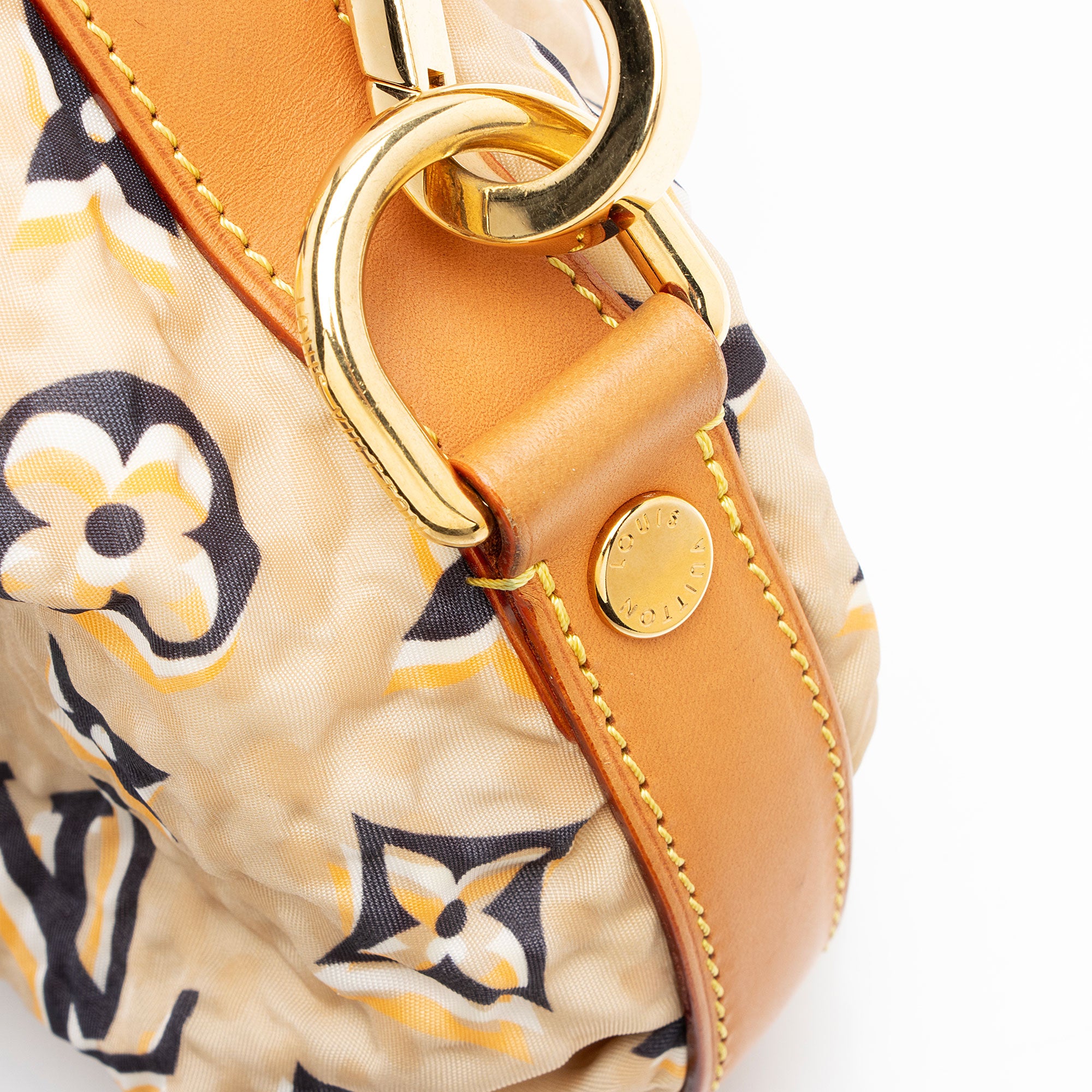 Louis Vuitton Nylon Limited Edition Bulles MM Shoulder Bag