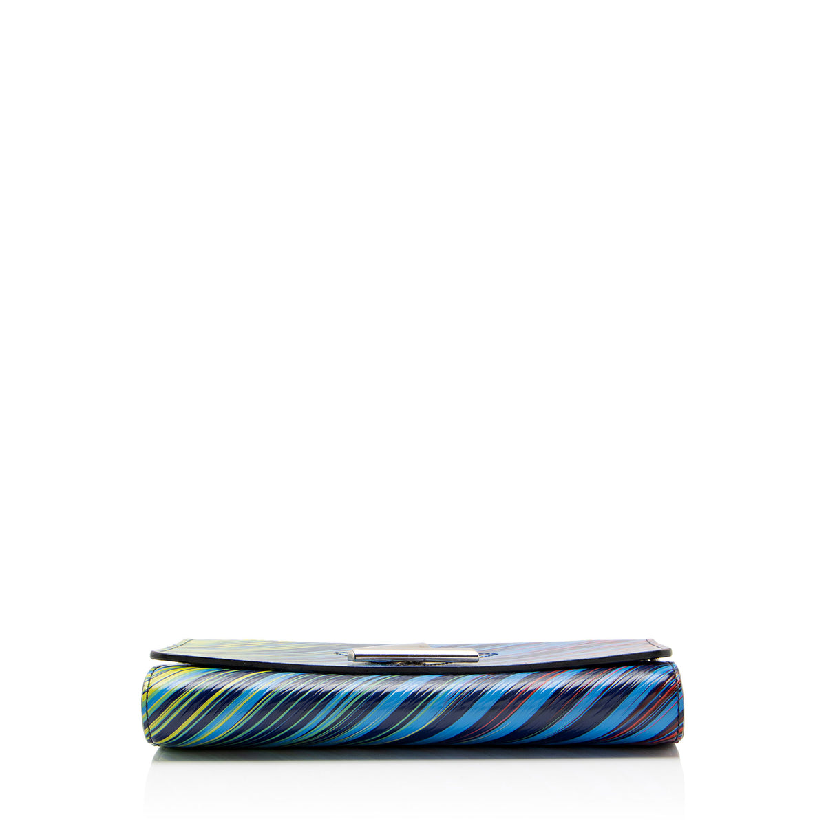 Louis Vuitton Patent Epi Leather Rainbow Twist Chain Wallet
