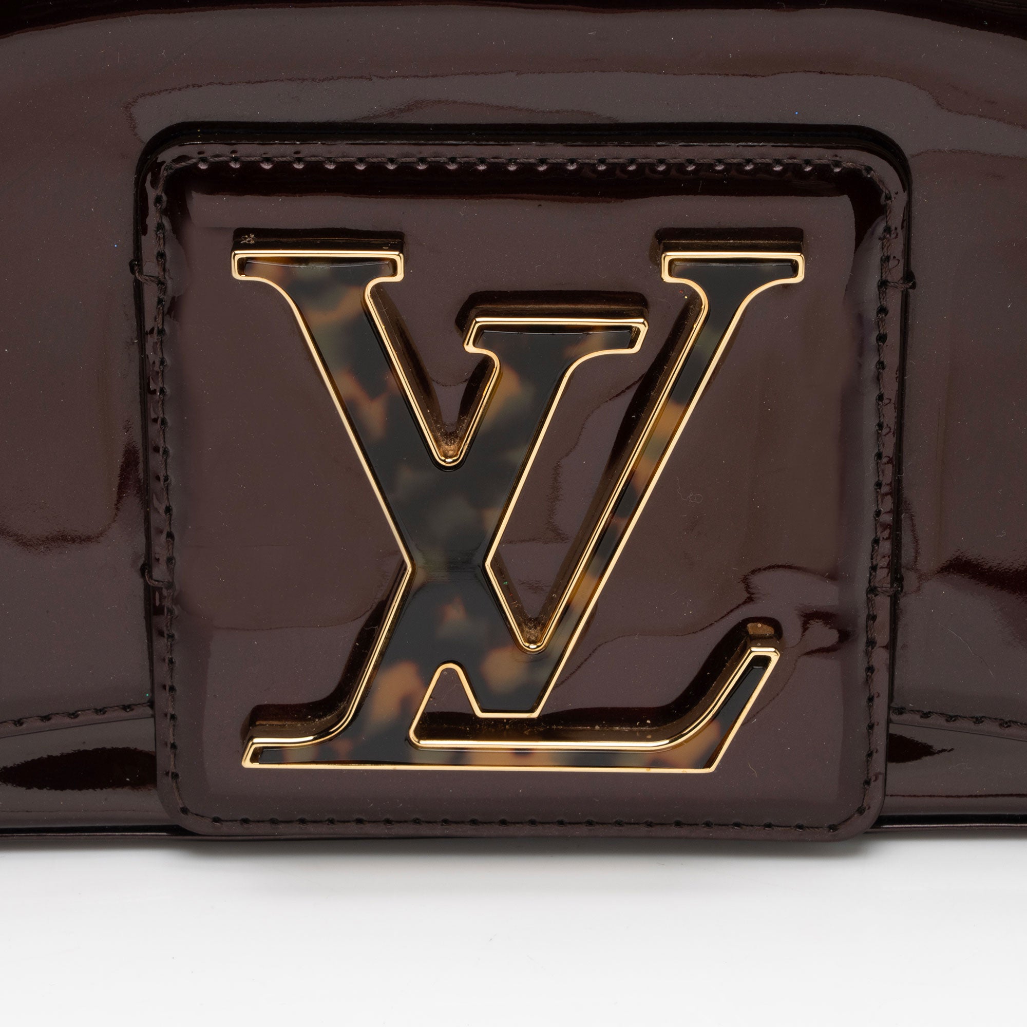 Louis Vuitton Patent Leather Sobe Clutch