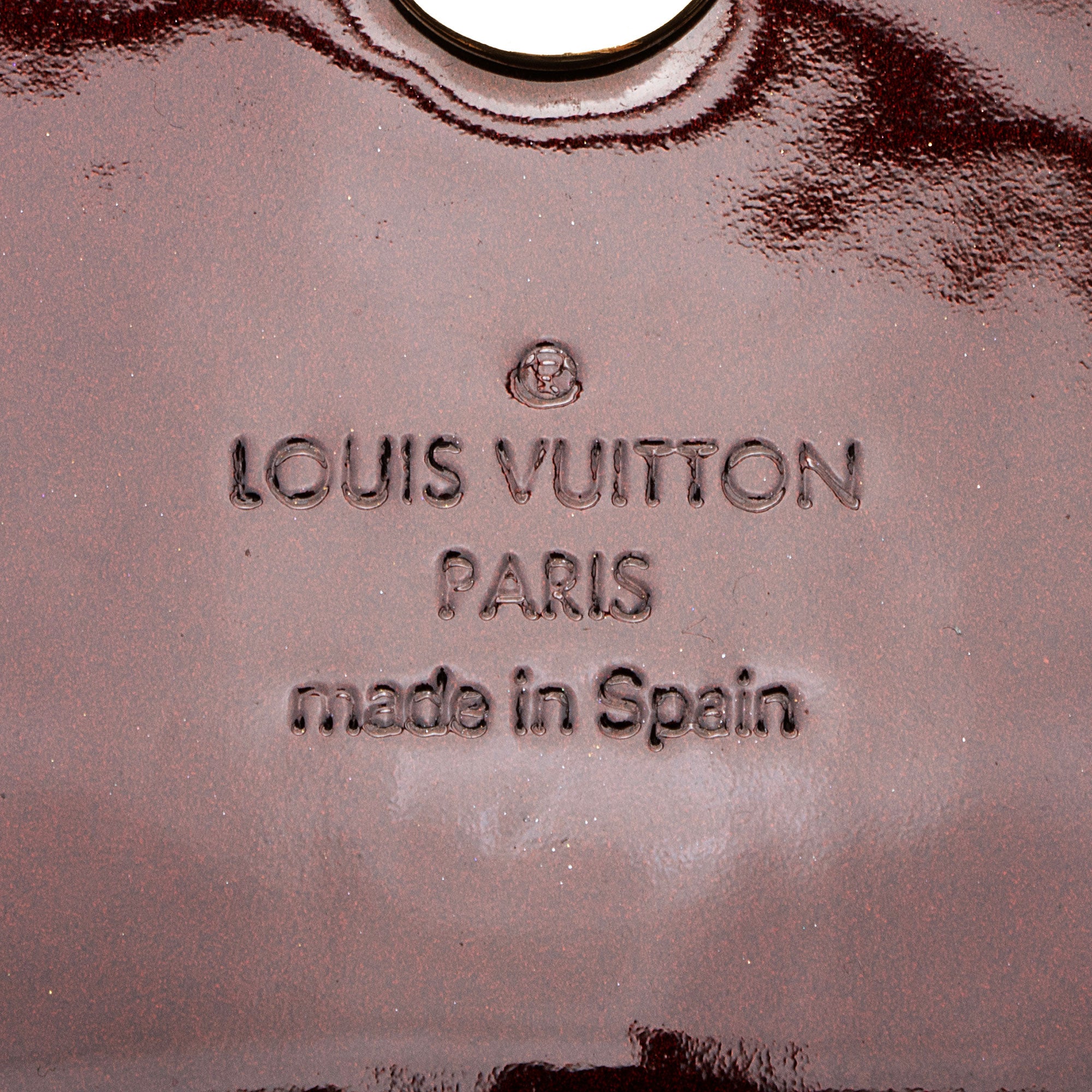 Louis Vuitton Patent Leather Sobe Clutch