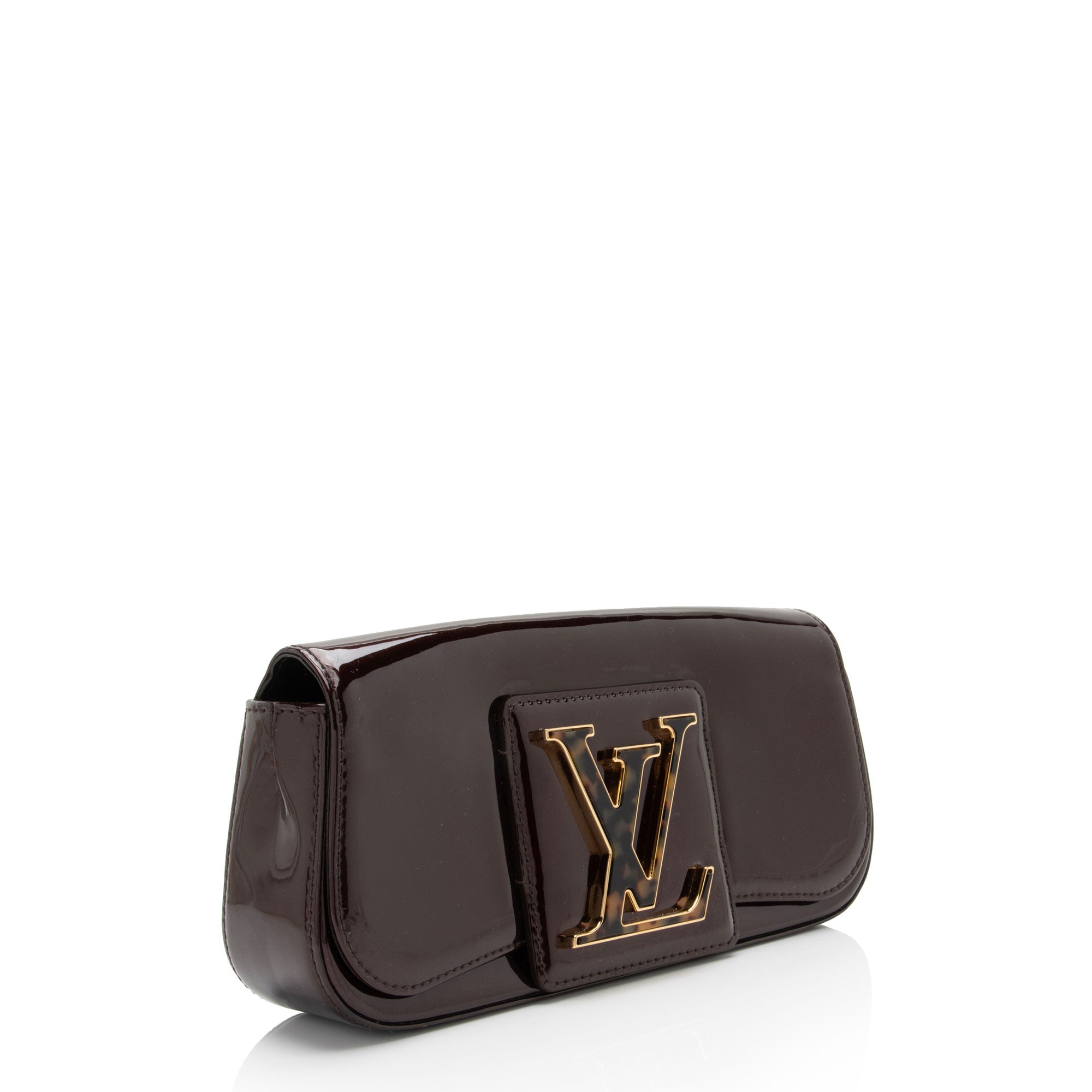 Louis Vuitton Patent Leather Sobe Clutch