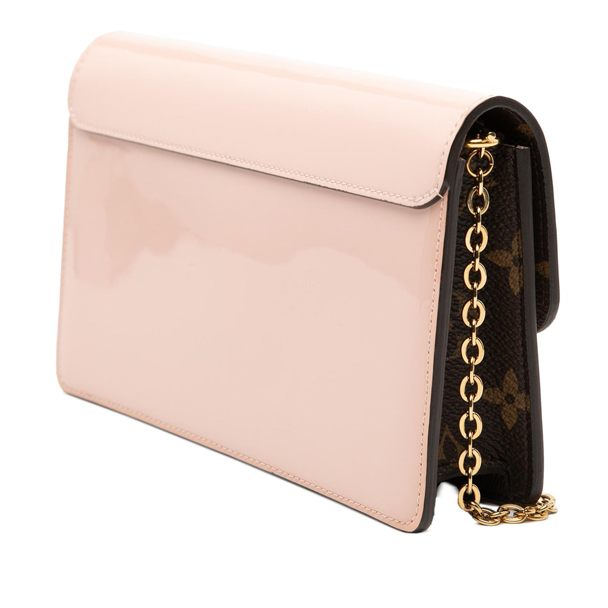 Louis Vuitton Portefeuille Cherrywood Wallet On Chain