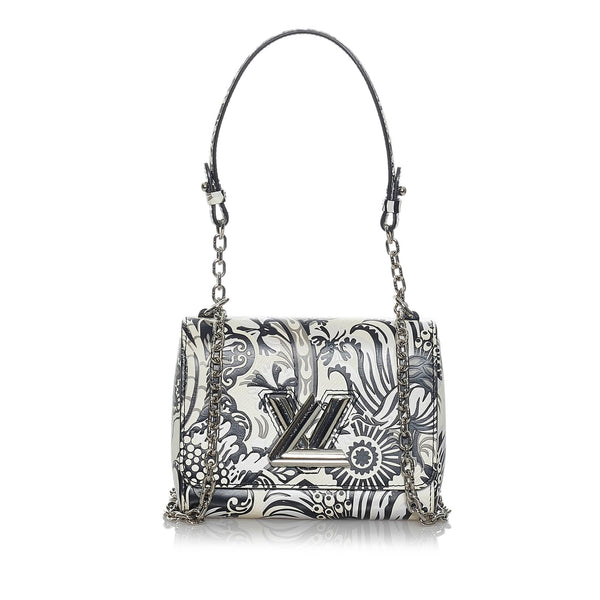 Louis Vuitton Snakeskin Twist PM - Black Shoulder Bags, Handbags