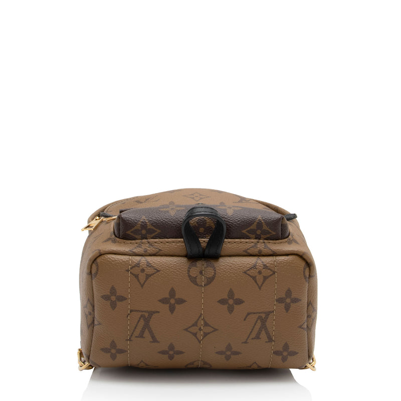 Louis Vuitton Reverse Monogram Canvas Palm Springs Mini Backpack (SHF-3lNDvb)