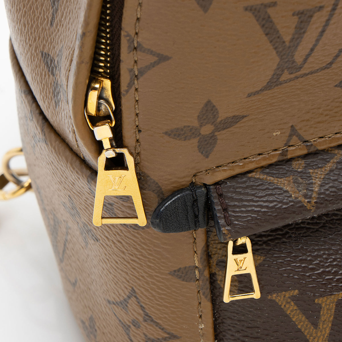 Louis Vuitton Palm Springs Mini Reverse Limited Edition Backpack ?AUTHENTIC Louis Vuitton Reverse Monogram Palm Springs Backpack Mini  main image 4