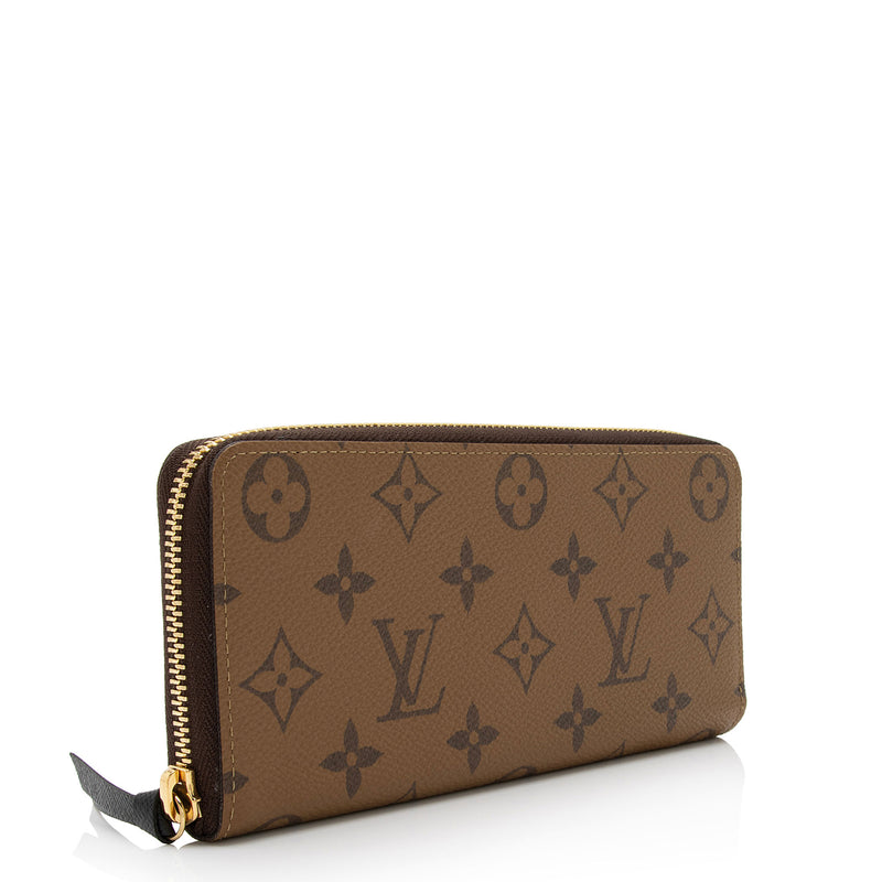 Louis Vuitton Reverse Monogram Clemence Wallet (SHF-mWrugL)
