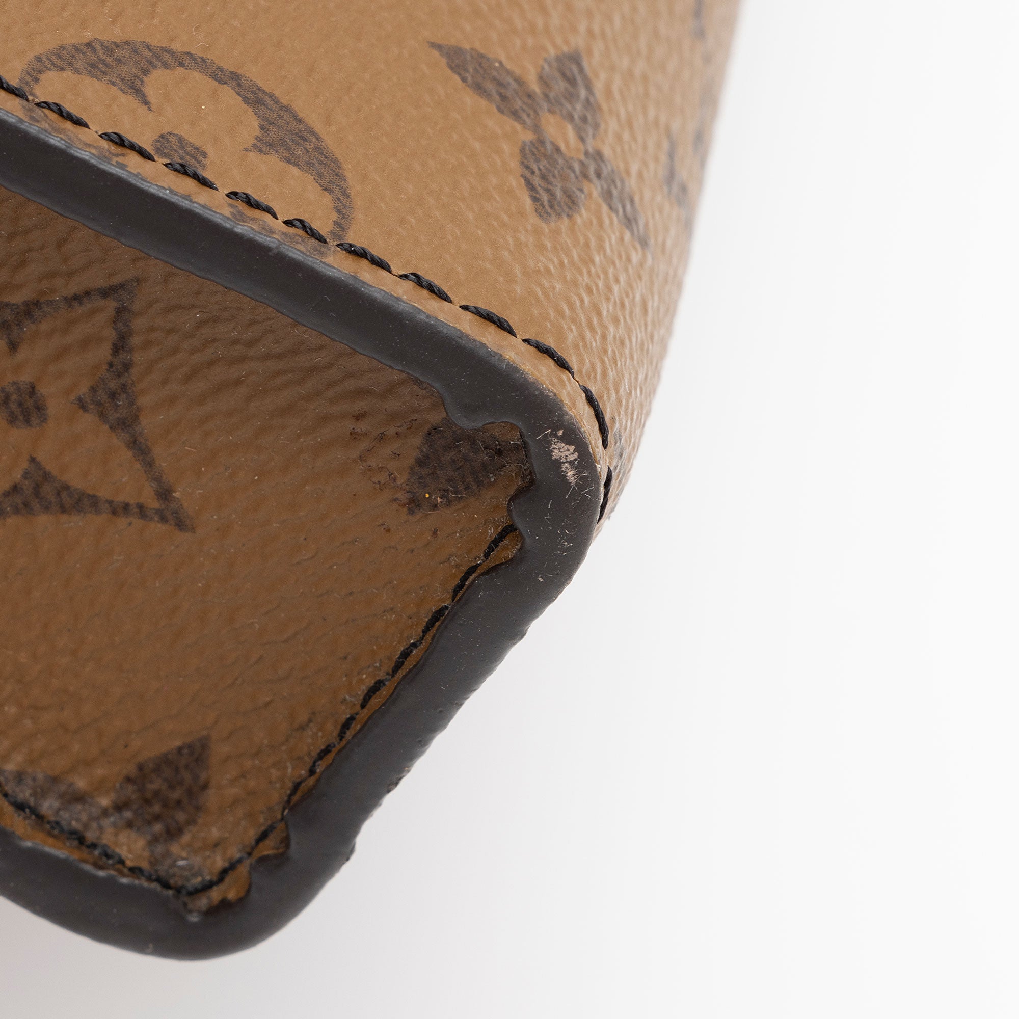 Louis Vuitton Reverse Monogram Column Pochette (SHF-uUjQaz)