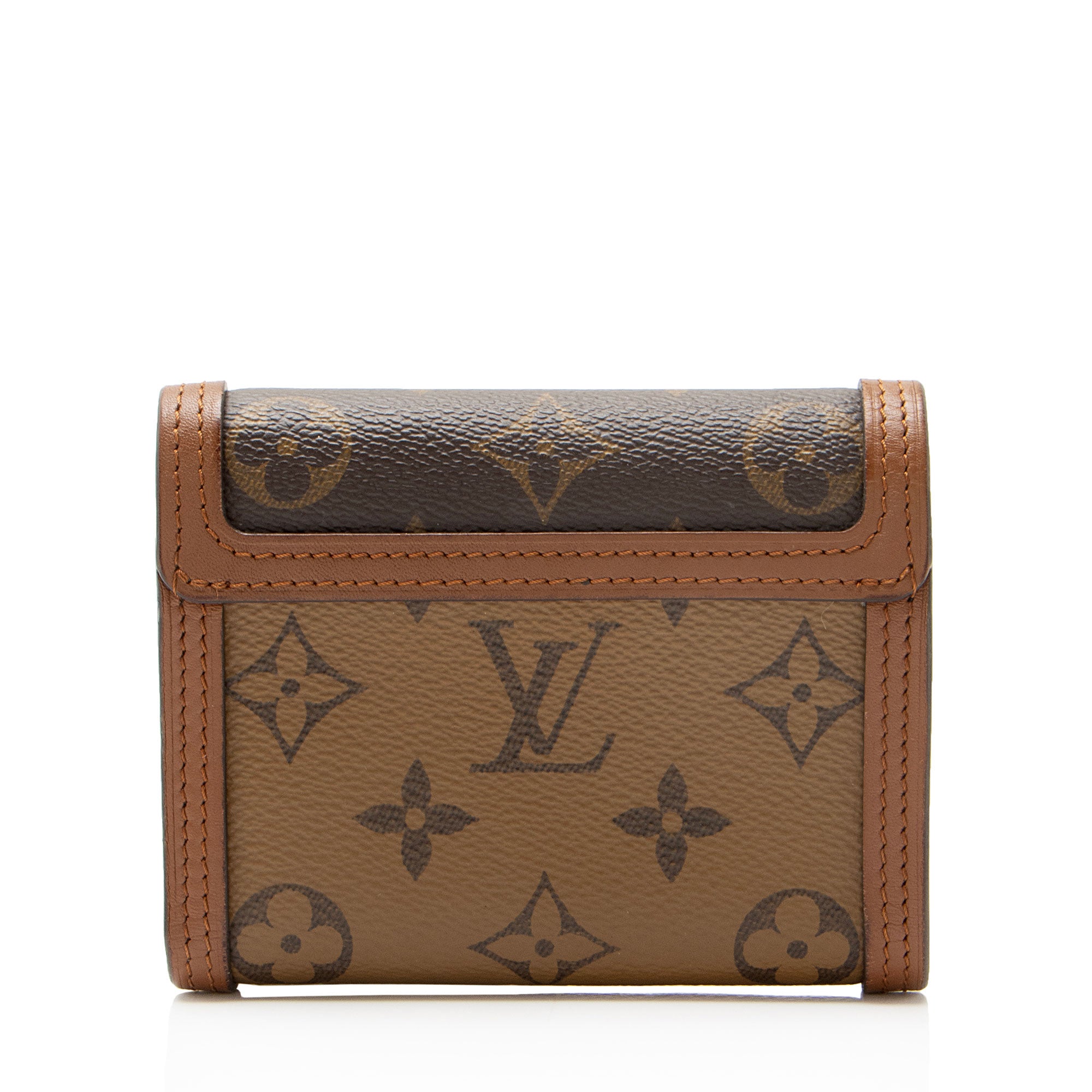 Louis Vuitton Reverse Monogram Dauphine Compact Wallet