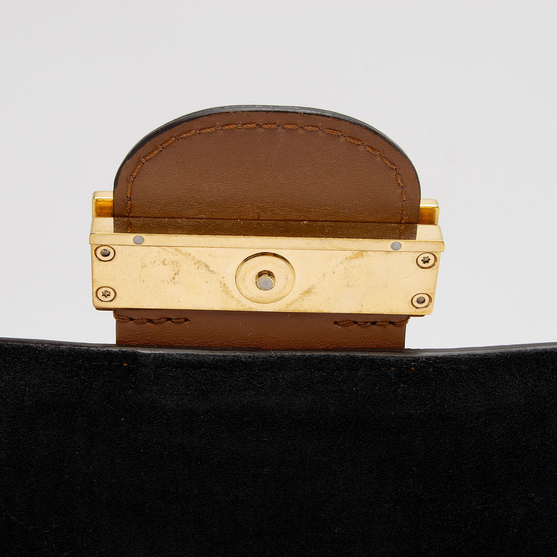 Louis Vuitton Reverse Monogram Dauphine MM Shoulder Bag (SHF-6RbLkp)