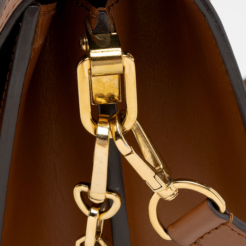 Louis Vuitton Reverse Monogram Dauphine MM Shoulder Bag (SHF-6RbLkp)
