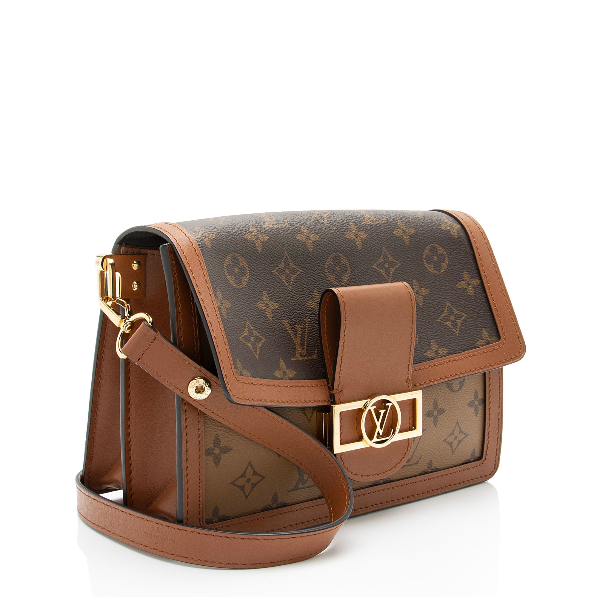 Louis Vuitton Reverse Monogram Dauphine MM Shoulder Bag