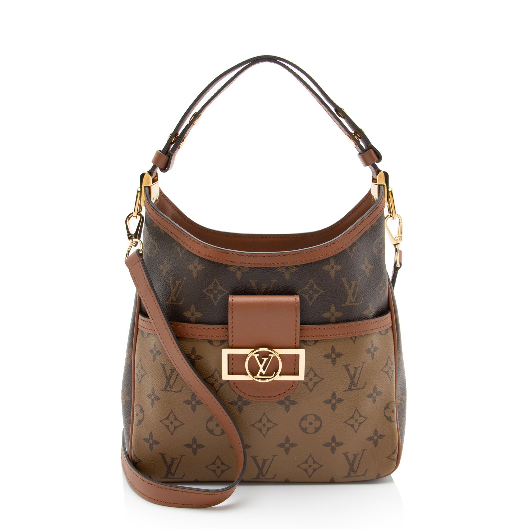 Louis Vuitton Reverse Monogram Dauphine PM Hobo