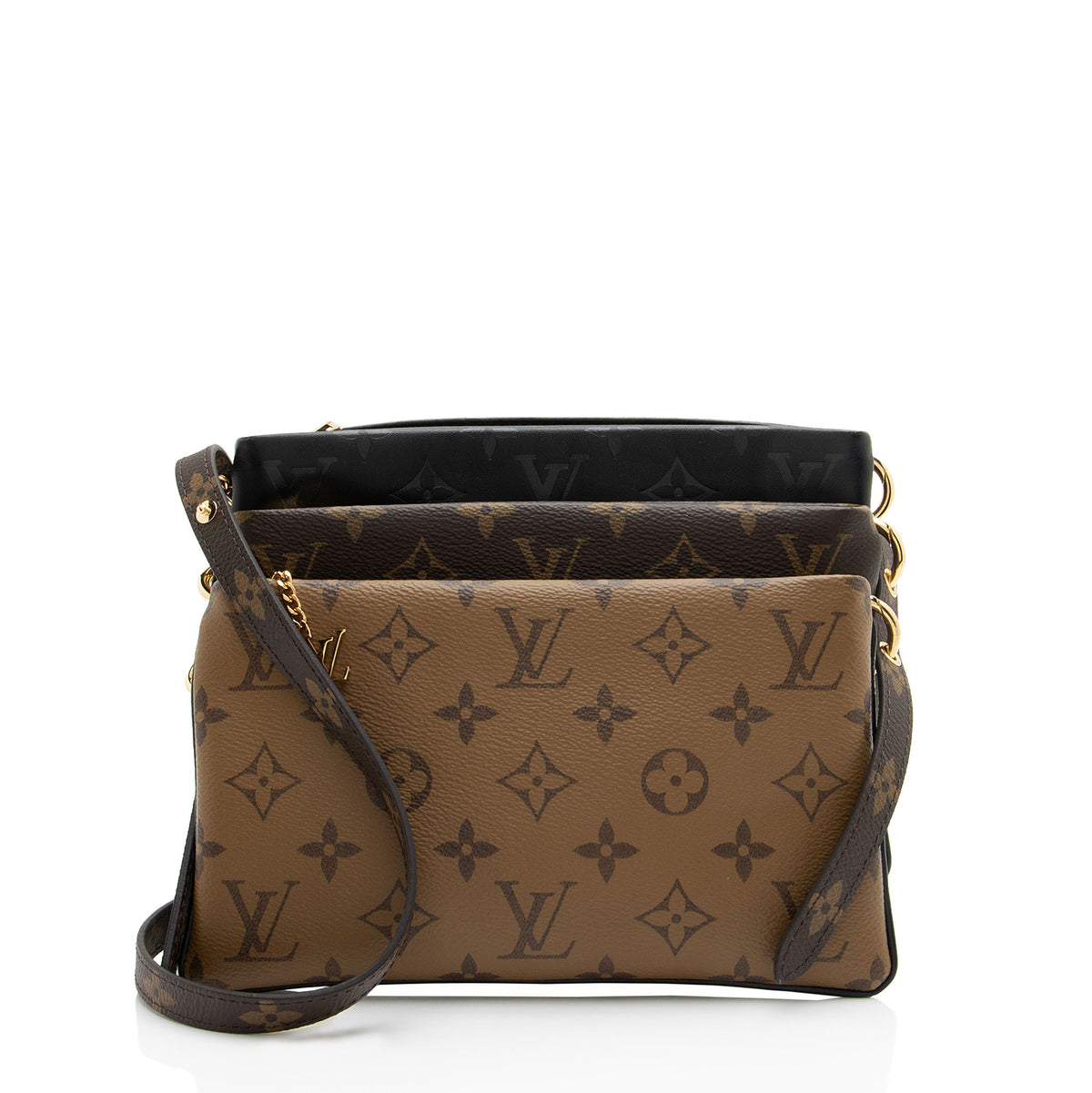 Louis Vuitton Reverse Monogram Lambskin LV3 Pouch