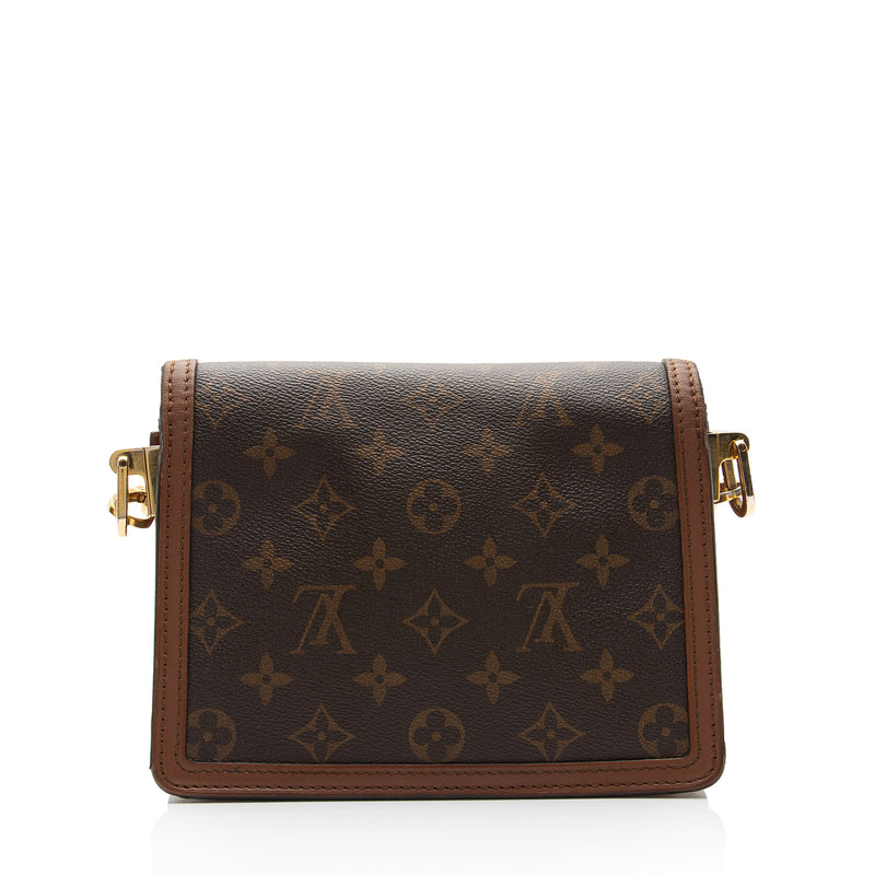 Louis Vuitton Mini Dauphine Monogram Reverse Brown