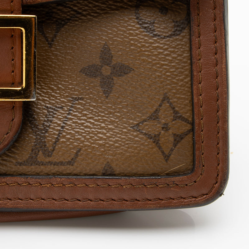 Louis Vuitton Monogram & Monogram Reverse Canvas Mini Dauphine Bag –  FashionsZila