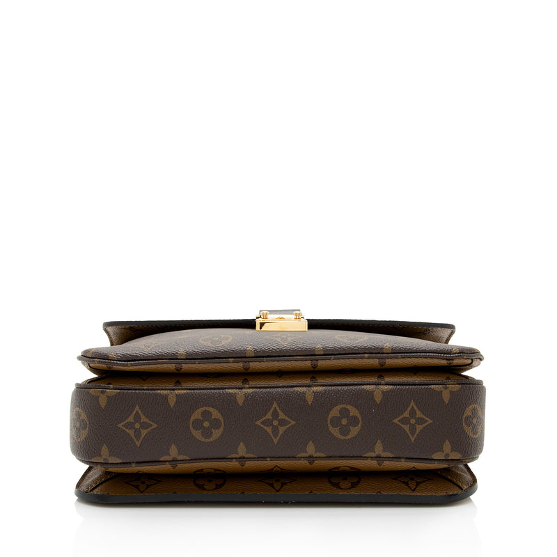 Louis Vuitton Reverse Monogram Pochette Metis Shoulder Bag (SHF-A1HMov)