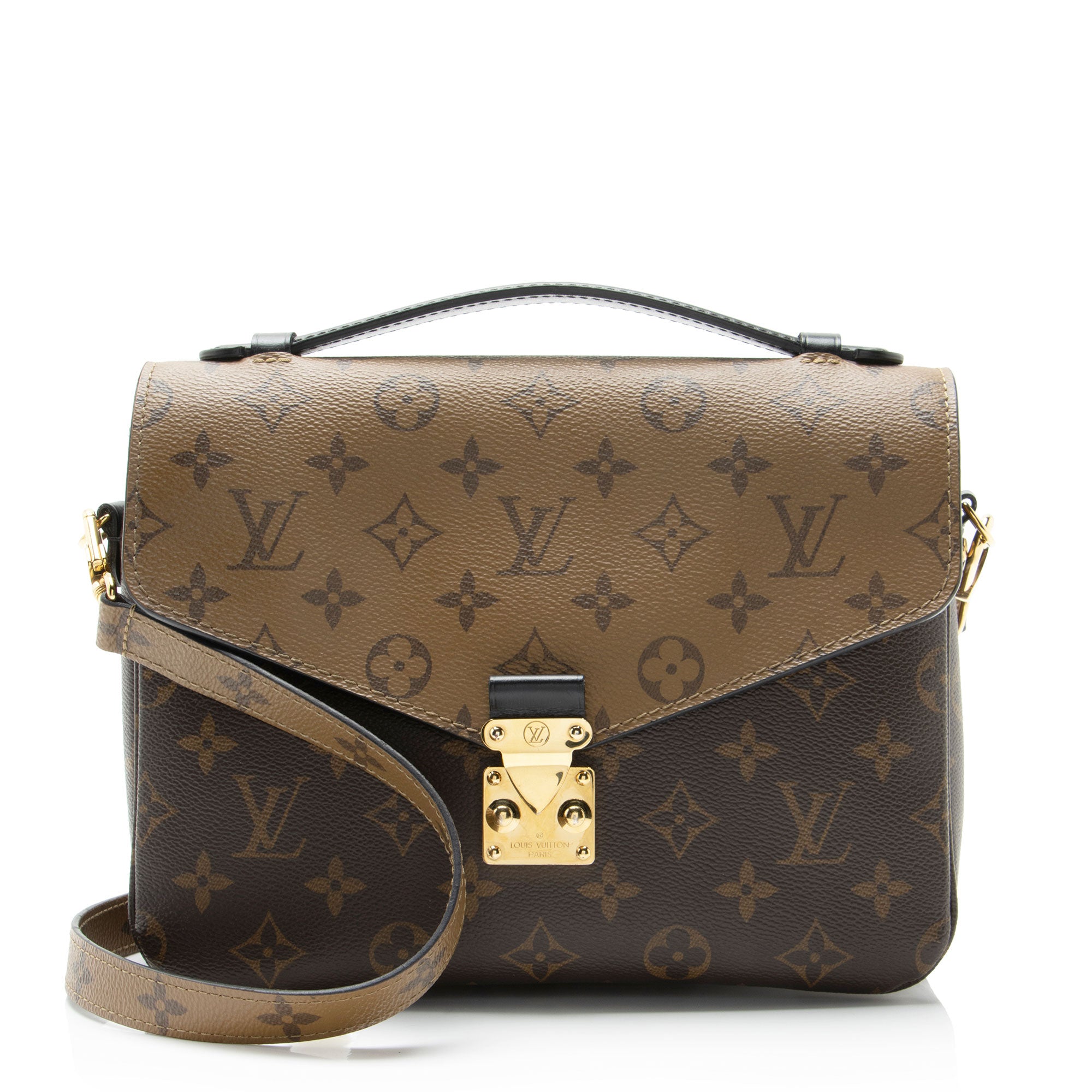 Louis Vuitton Reverse Monogram Pochette Metis Shoulder Bag