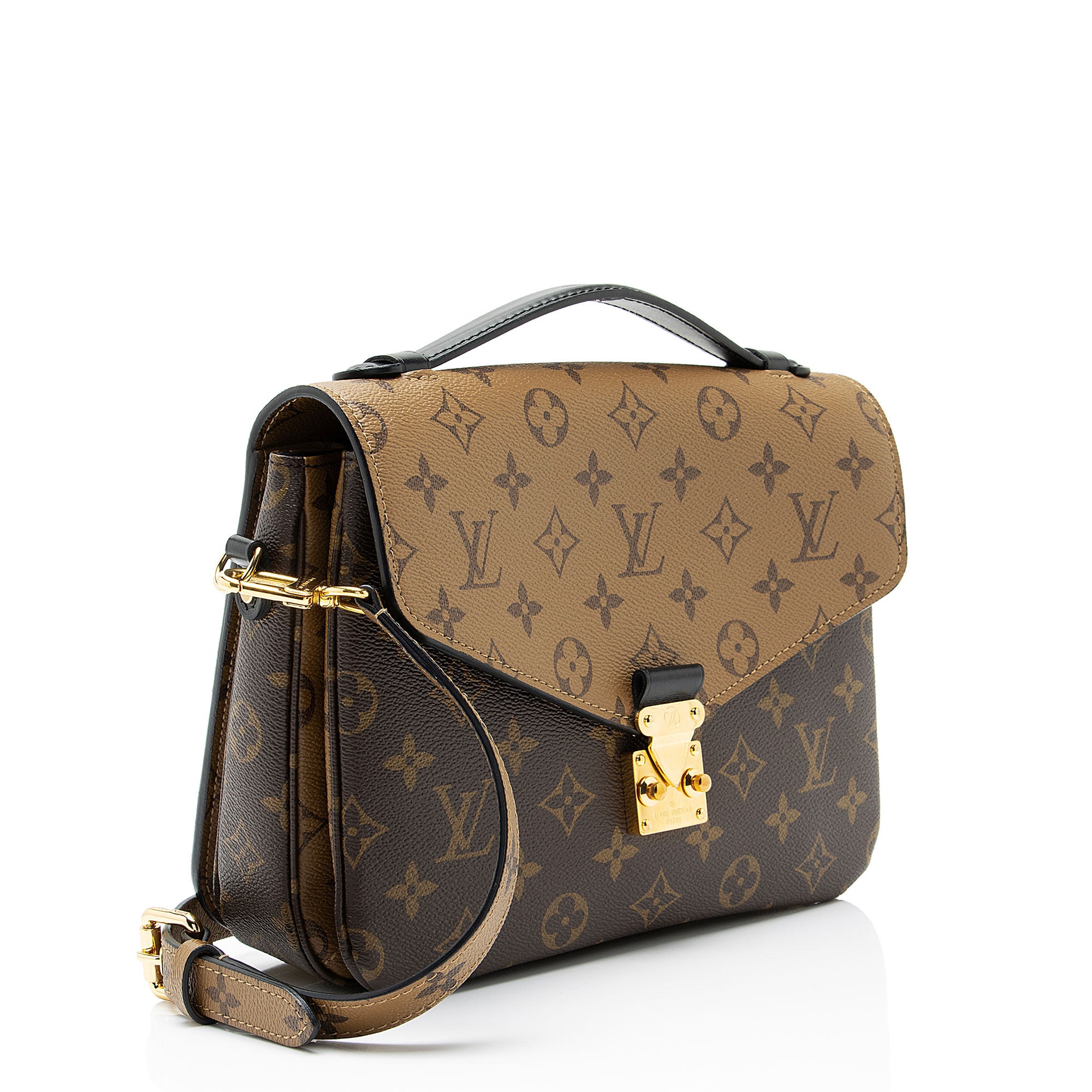 Louis Vuitton Reverse Monogram Pochette Metis Shoulder Bag