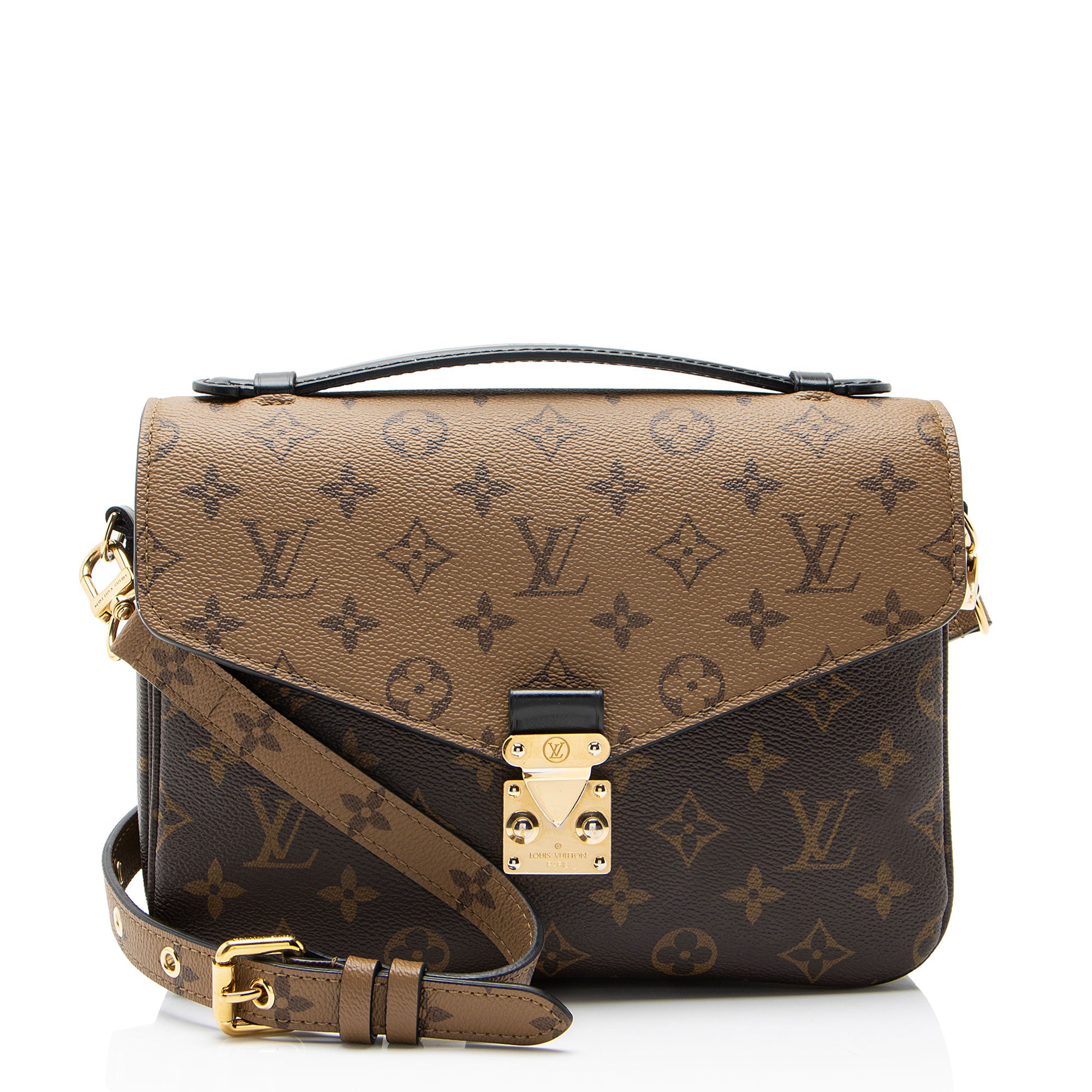Louis Vuitton Reverse Monogram Pochette Metis Shoulder Bag