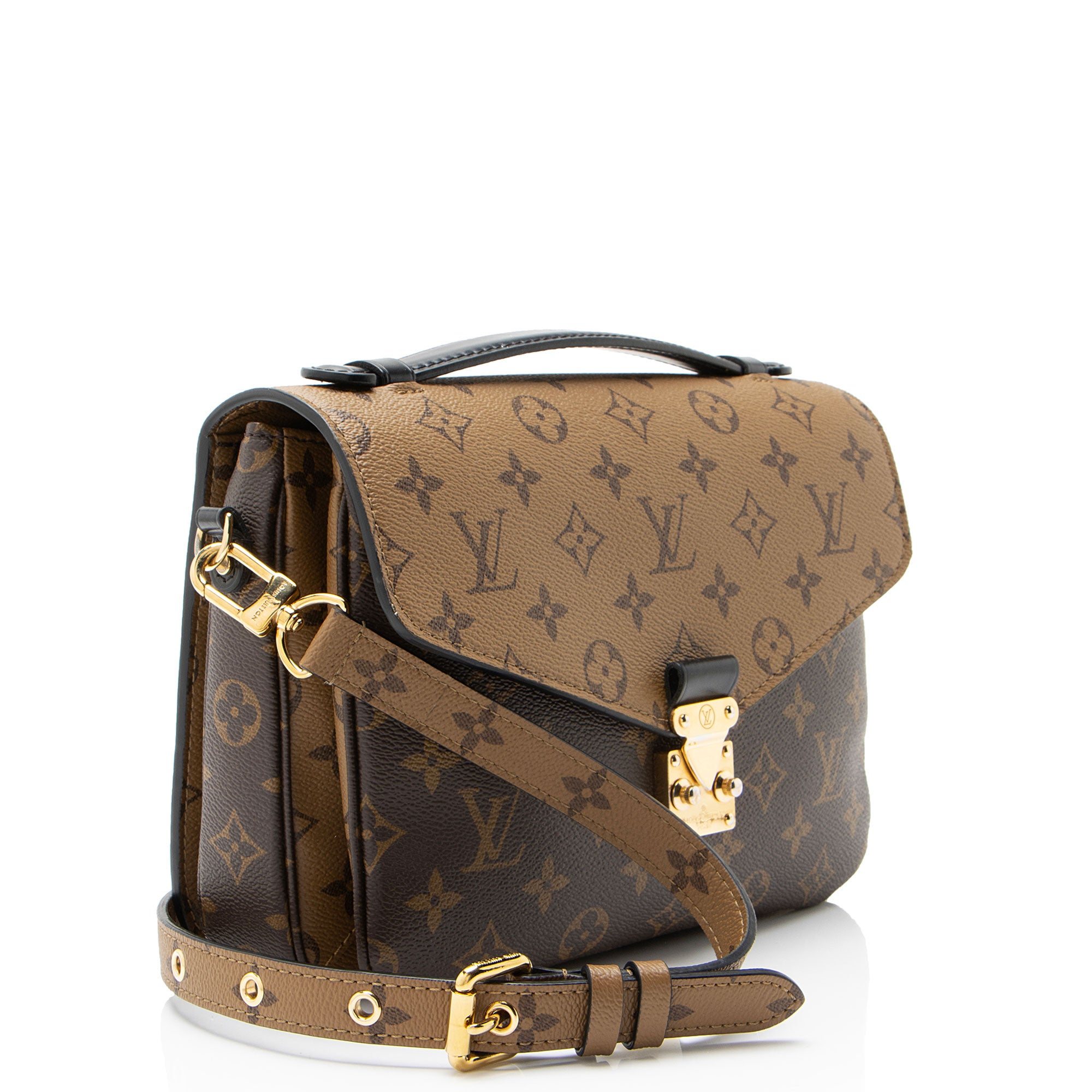 Louis Vuitton Reverse Monogram Pochette Metis Shoulder Bag