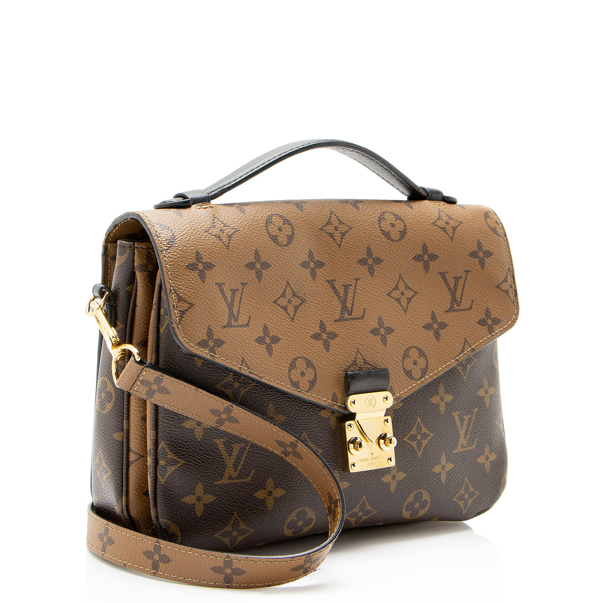 Louis Vuitton Reverse Monogram Pochette Metis Shoulder Bag