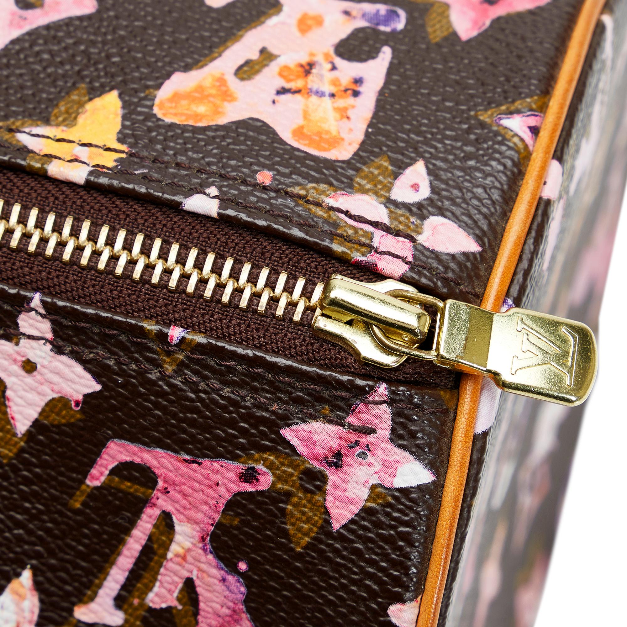 Louis Vuitton Richard Prince Monogram Watercolor Papillon 30 (SHG-zR3WPZ)