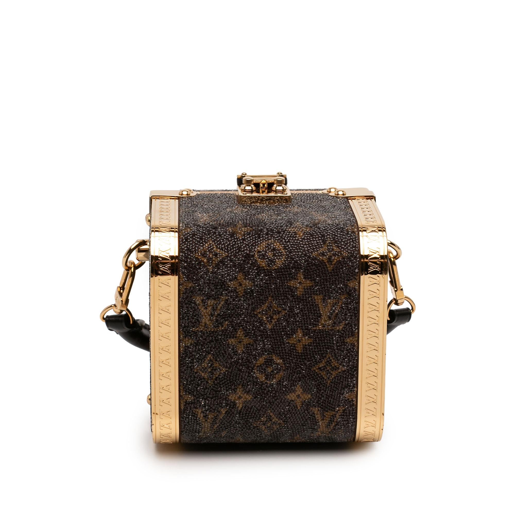 Louis Vuitton Sea Treasure Monogram Satin Treasure Box Satchel