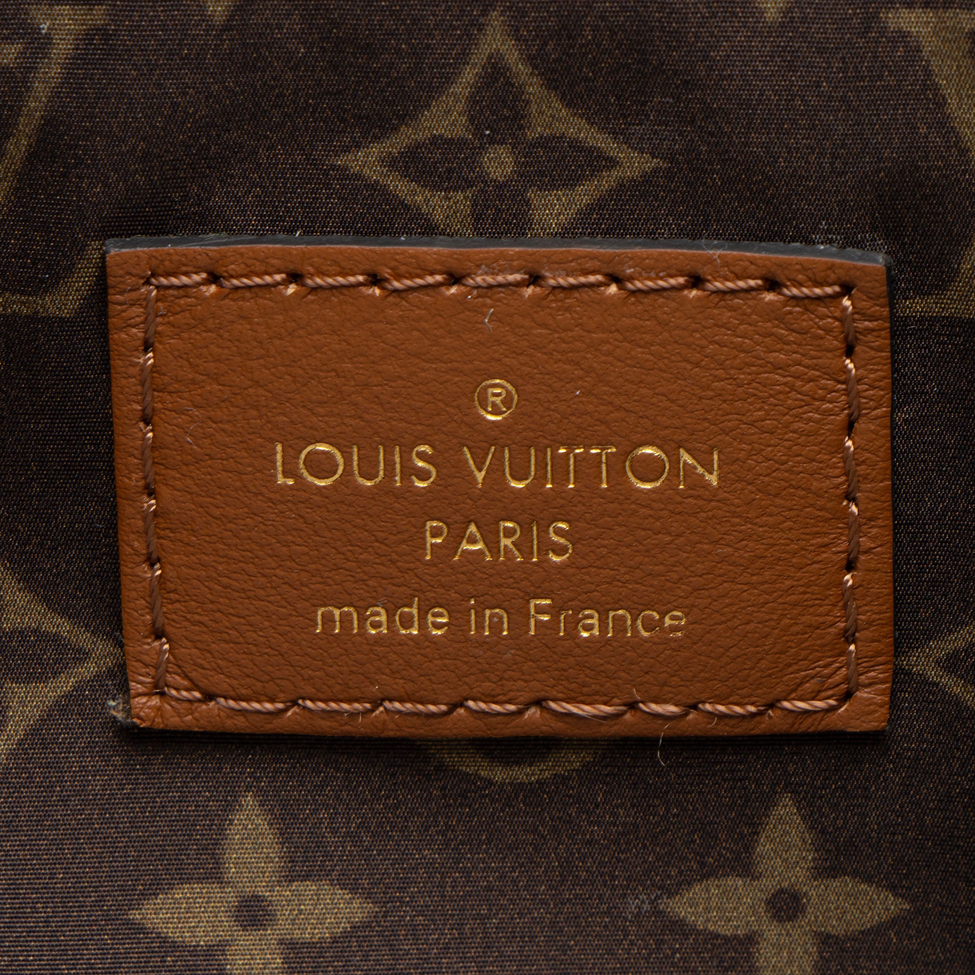 louis vuitton backpack made in france Louis Vuitton Shearling Monogram Canvas LV Ski Backpack