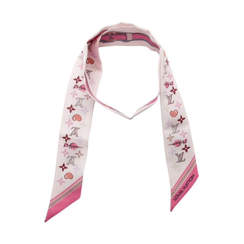 vuitton scarf pink