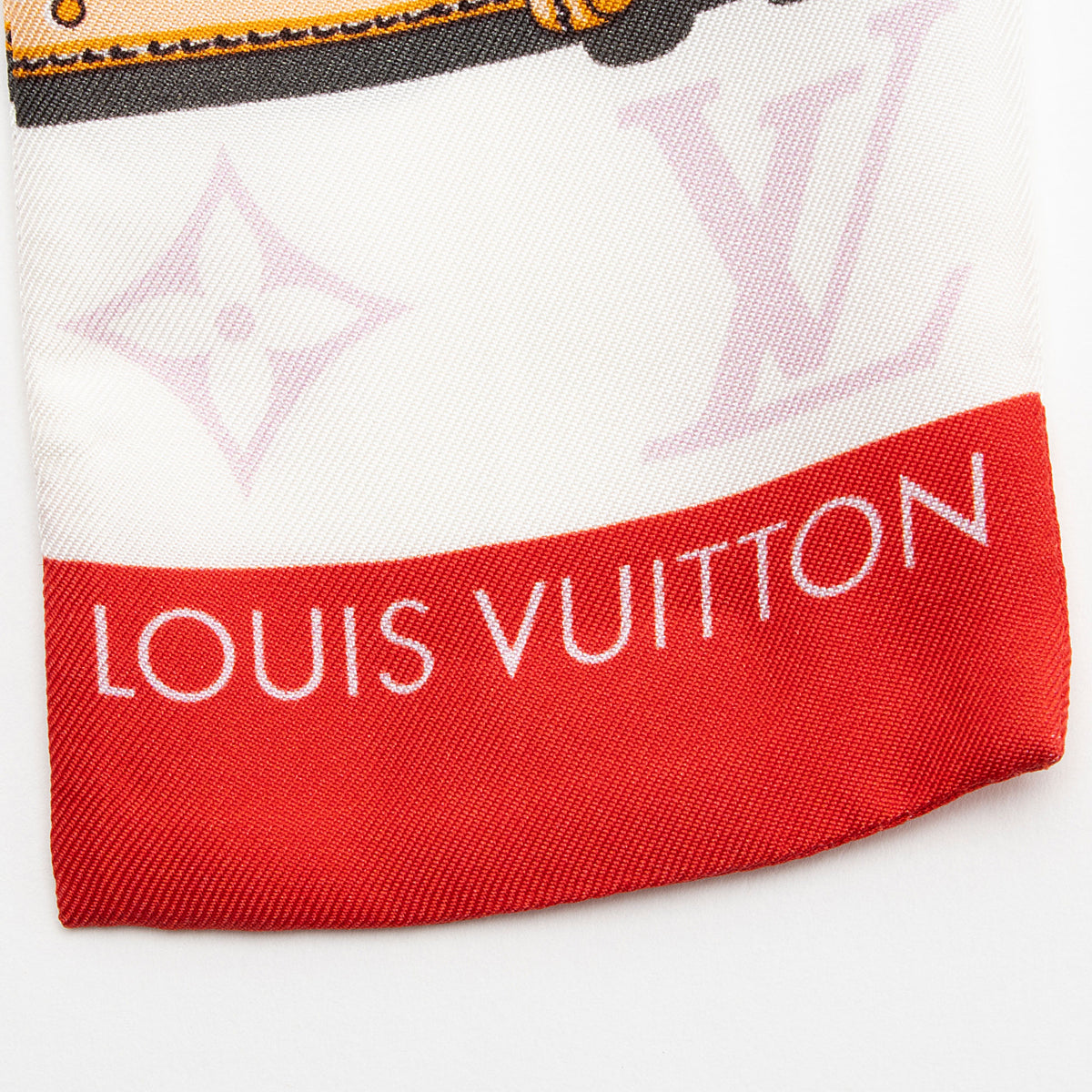 Louis Vuitton Silk Confidential Bandeau Scarf