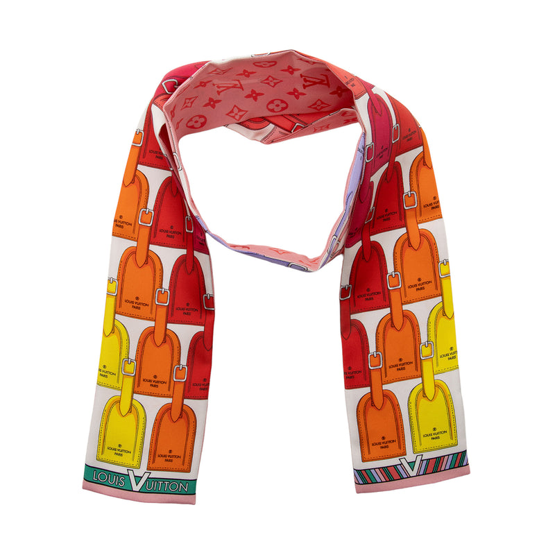 louis vuitton silk twilly scarf for bags