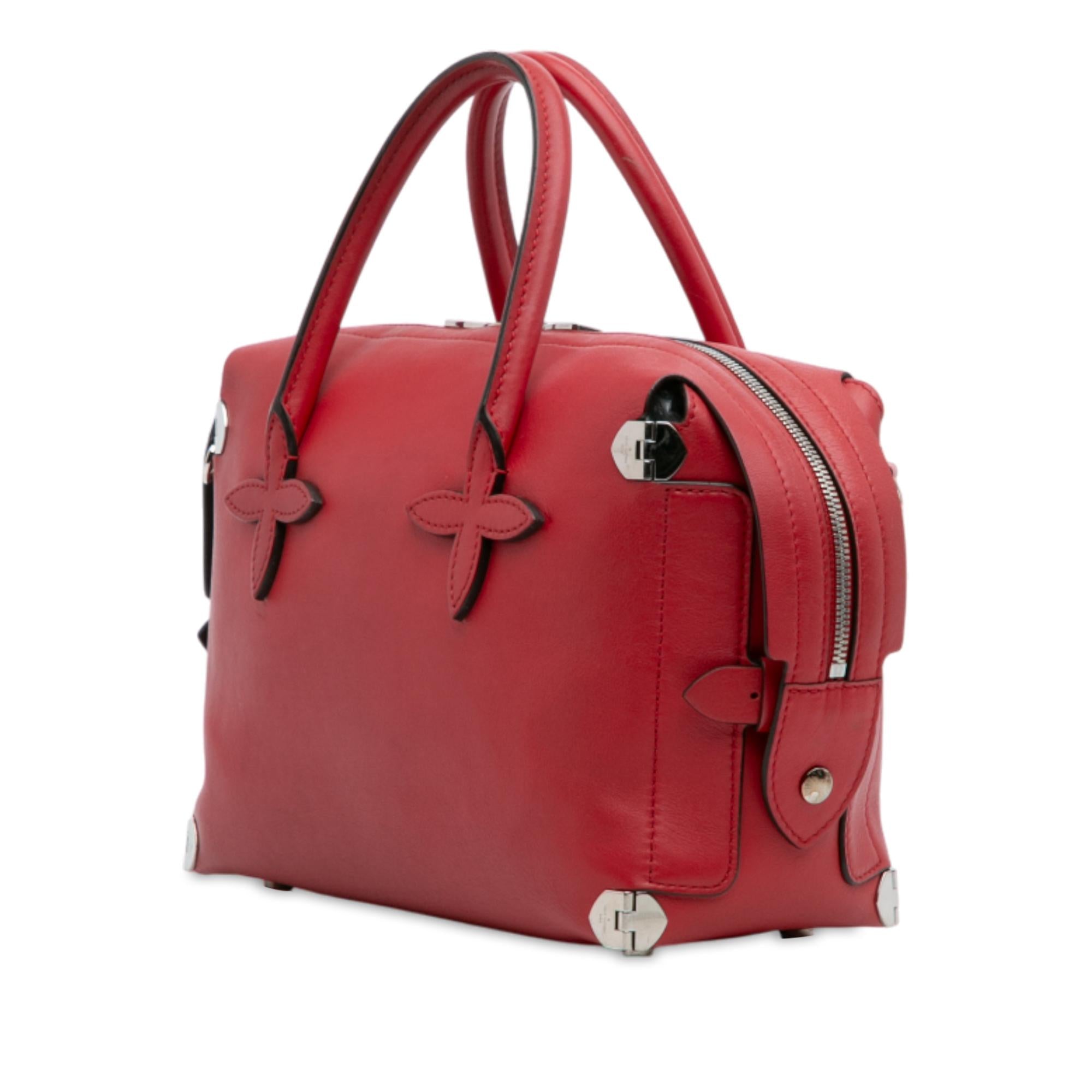 Louis Vuitton Smooth Calfskin Garance Satchel