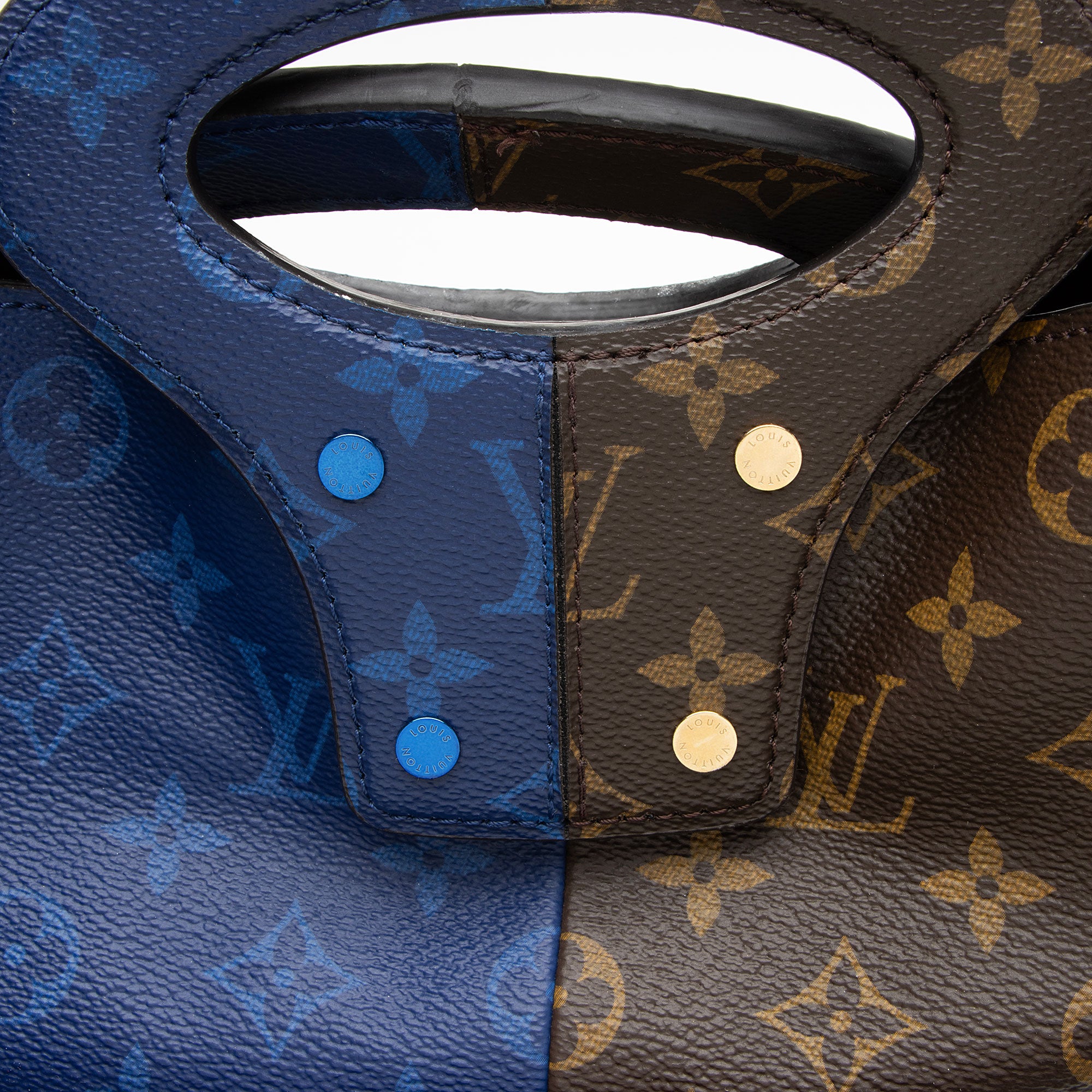 Louis Vuitton Split Monogram Eclipse Canvas N/S Tote