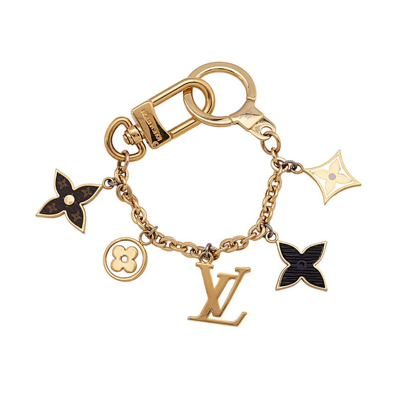 vuitton gold charm