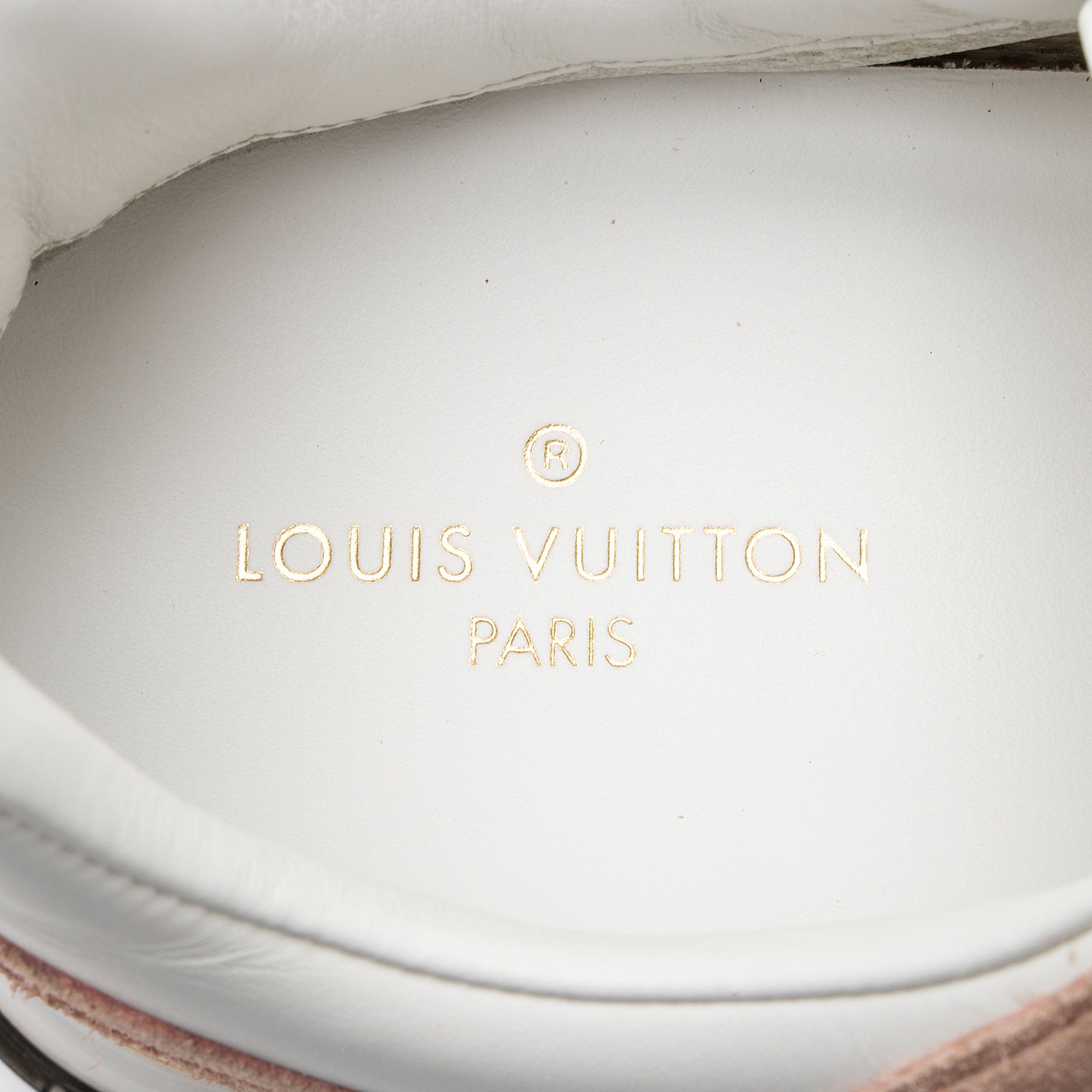Louis Vuitton Suede Leather Run Away Sneakers - Size 8 / 38