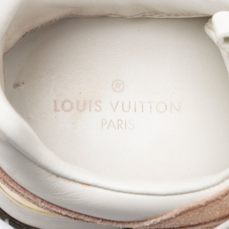 Louis Vuitton Suede Leather Run Away Sneakers - Size 6.5 / 36.5 (SHF-FmwUfQ)