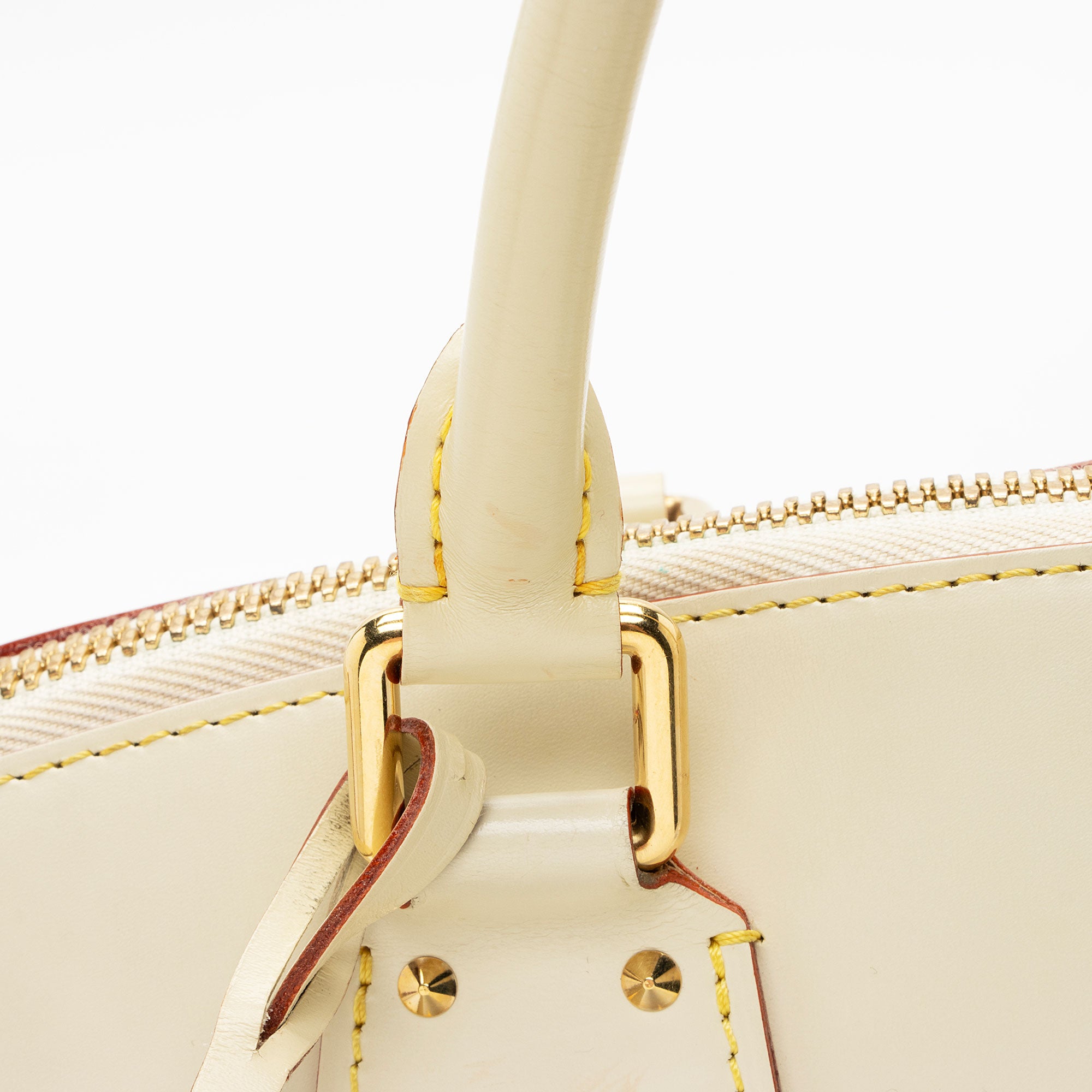 Louis Vuitton Suhali Leather Lockit MM Satchel