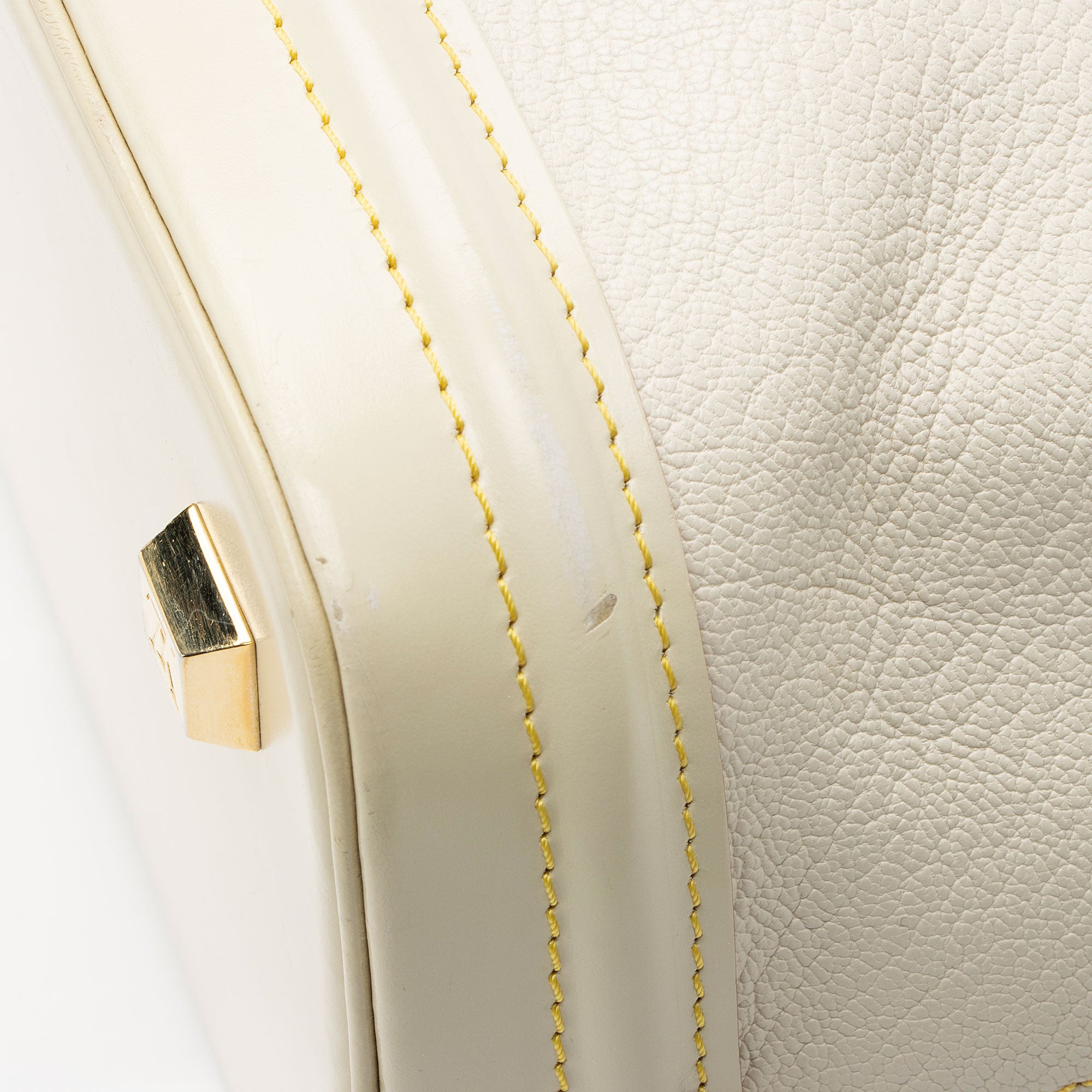 Louis Vuitton Suhali Leather Lockit MM Satchel