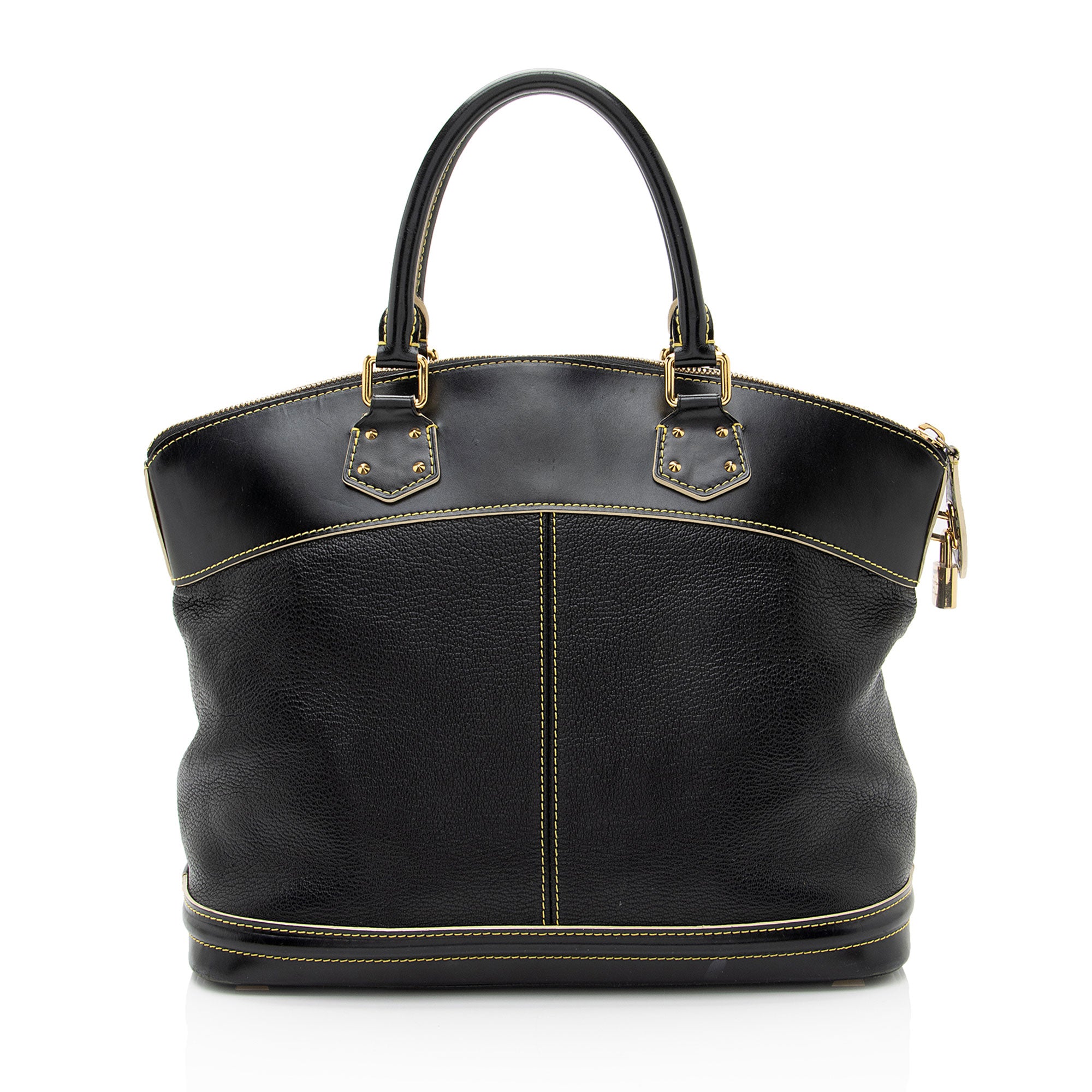 Louis Vuitton Suhali Lockit MM Satchel (SHF-VxGGO7)