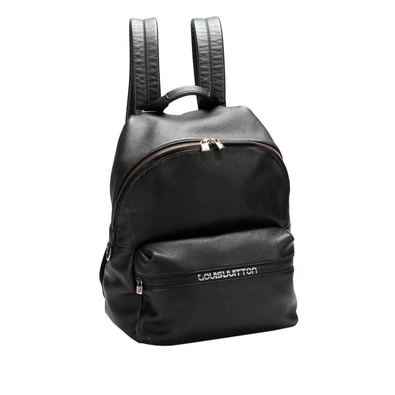 louis vuitton black backpack men