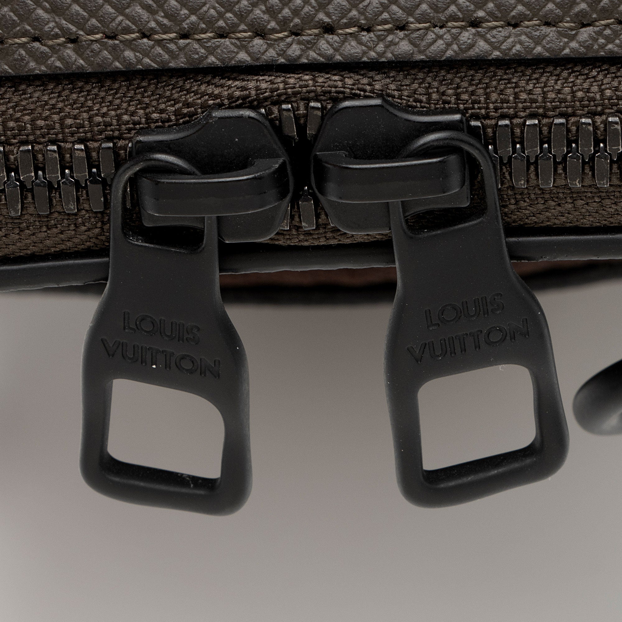 Louis Vuitton Taiga Leather Monogram Canvas Phone Box Crossbody Bag (S