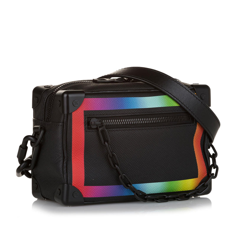 Louis Vuitton Taiga Rainbow Soft Trunk (SHG-35504)