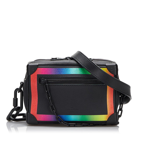 Louis Vuitton, Bags, Louis Vuitton Taiga Rainbow Steamer Pm