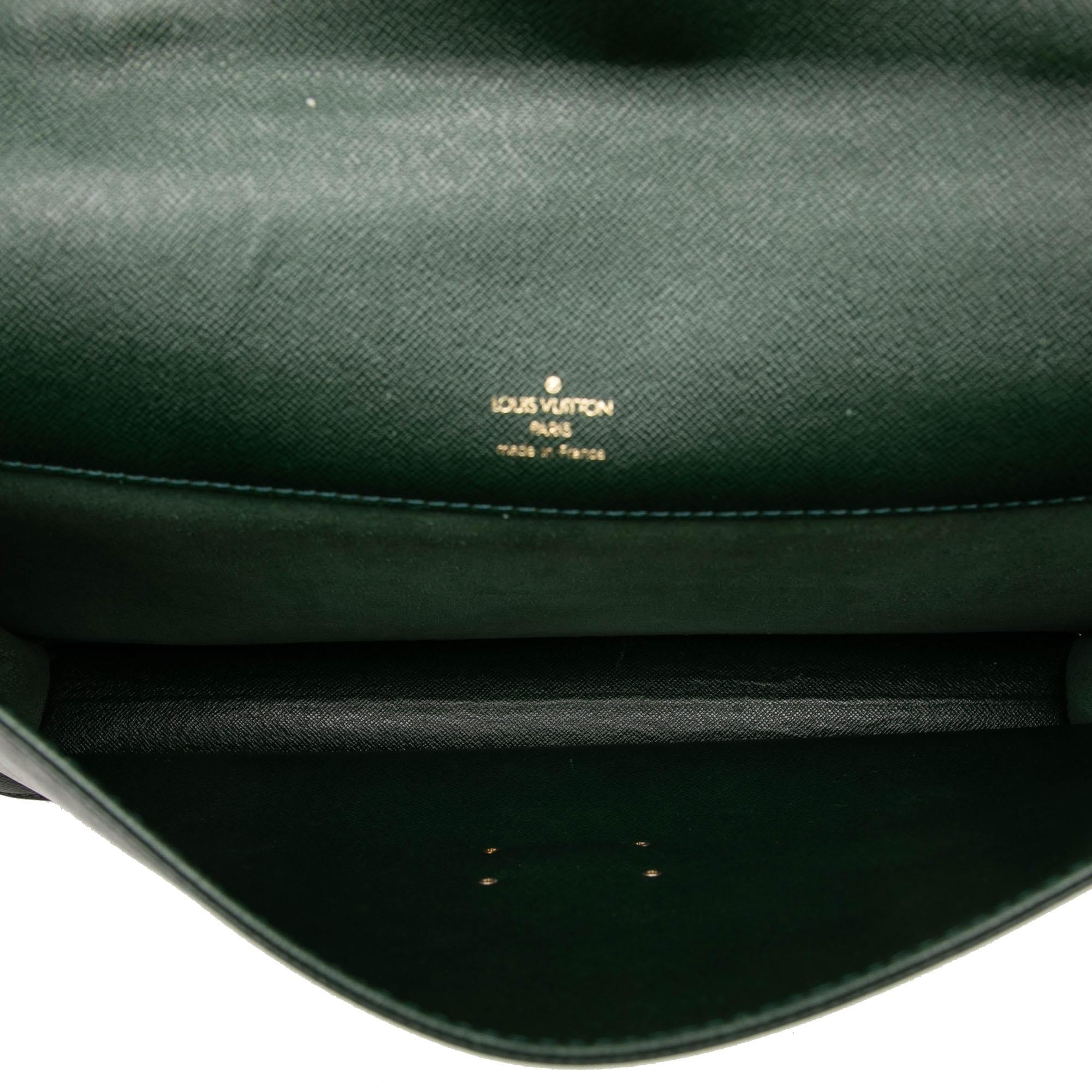 Louis Vuitton Taiga Serviette Kourad Briefcase