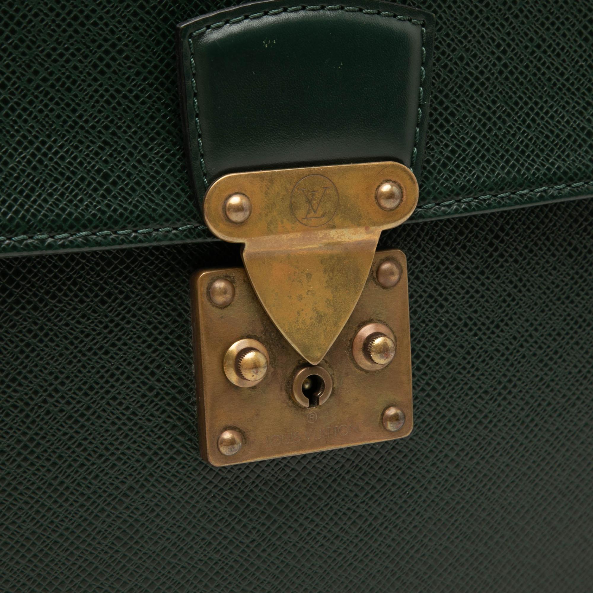 Louis Vuitton Taiga Serviette Kourad Briefcase