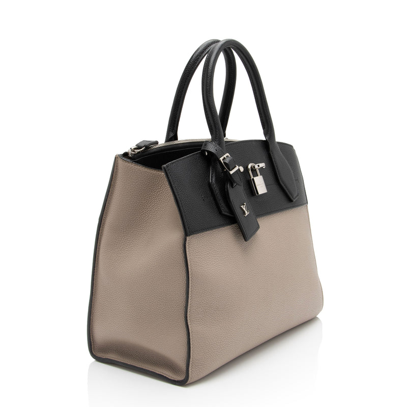 Louis Vuitton Taurillon City Steamer MM Tote (SHF-mLBfUs)
