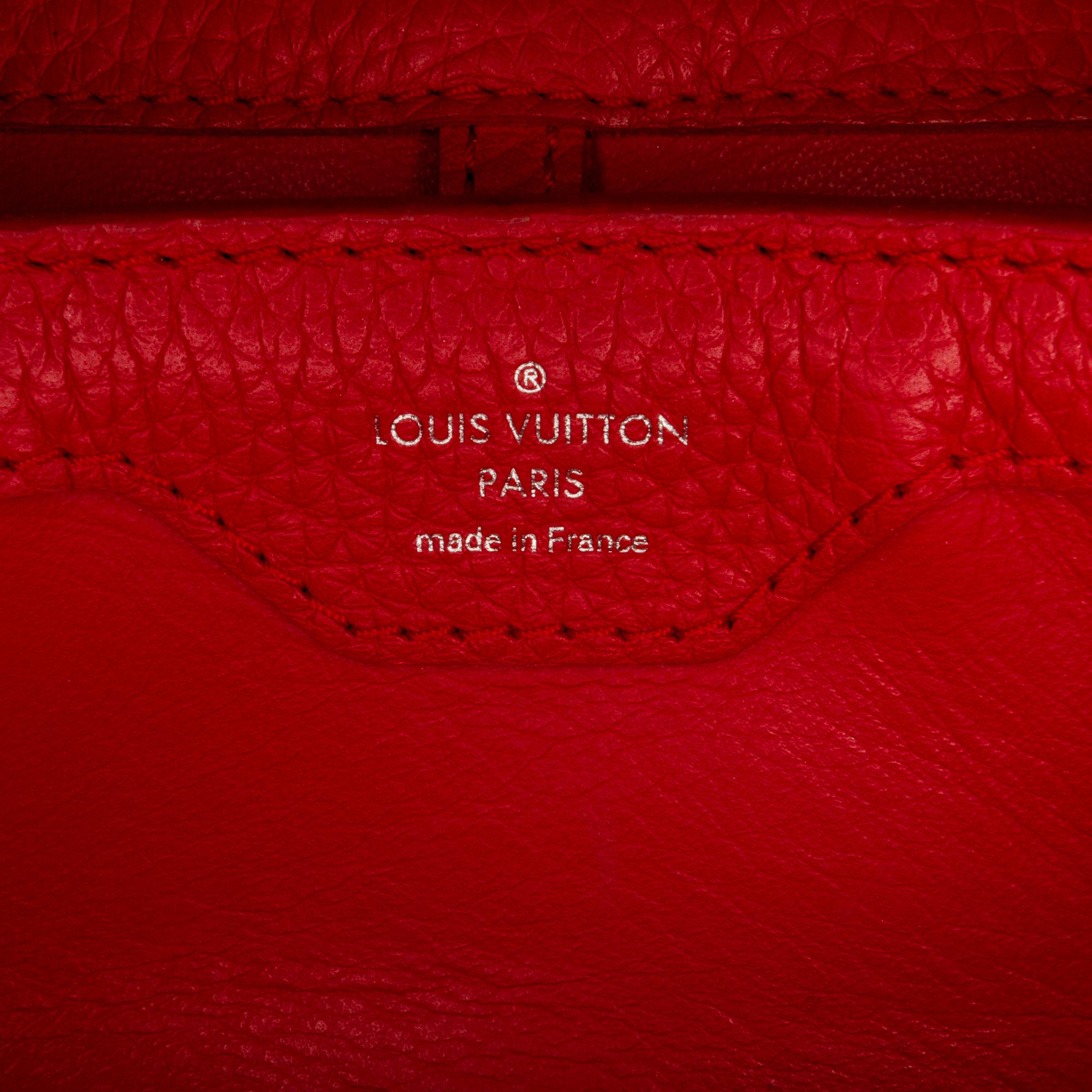 Louis Vuitton Taurillon Capucines BB (SHG-E4o2ZS)