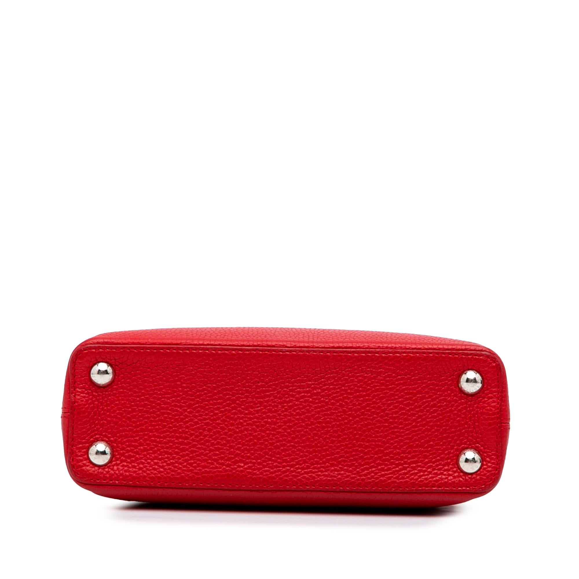 Louis Vuitton Taurillon Capucines BB (SHG-E4o2ZS)