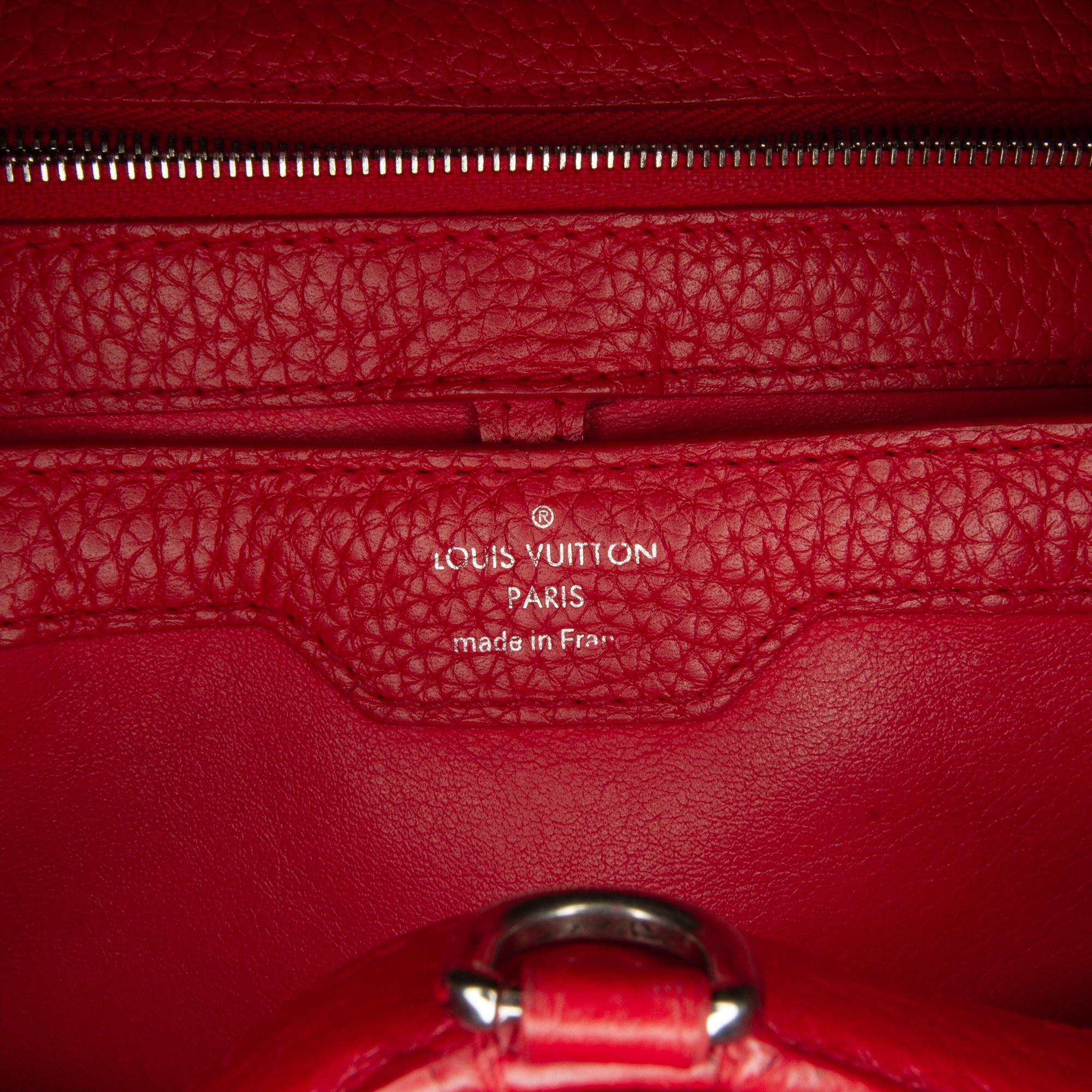 Louis Vuitton Taurillon Capucines BB (SHG-zxh2jD)